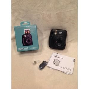 IOB Fujifilm Instax Mini 11 Instant Film Camera Charcoal Gray